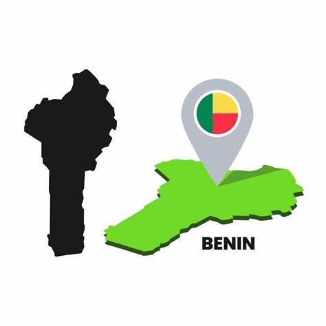 Carte Bénin