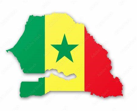 Carte Senegal